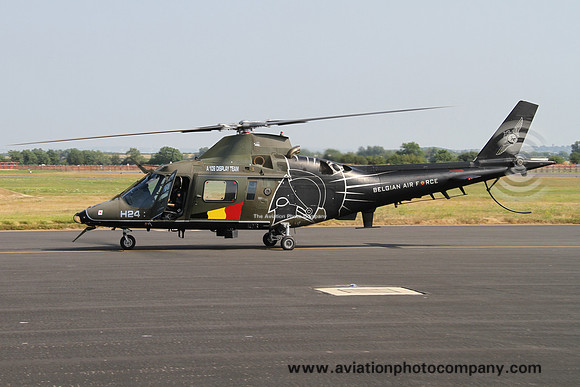 Belgian Air Force 1 Wing Agusta A-109BA H29 at RIAT Fairford (2013)