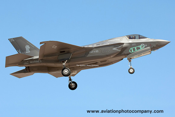 US Marines VMFA-121 Lockheed F-35B 169169/VK-05 at MCAS Yuma (2016)