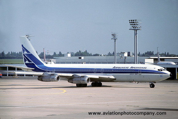 Aerolineas Argentinas Boeing 707-387B LV-ISA (1975)