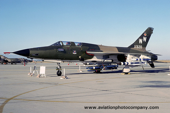 USAF 35 TFW Republic F-105G Thunderchief 63-8320/WW (1979)
