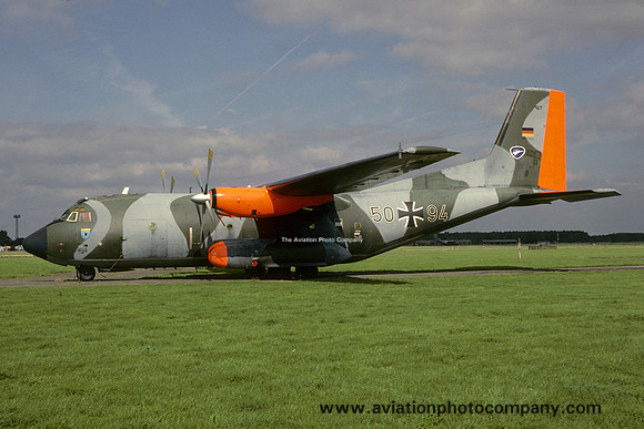 German Air Force LTG62 Transall C-160D 50+94 (1987)