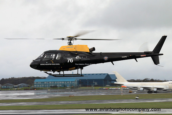 RAF DHFS Aerospatiale Squirrel HT.1 ZJ276 at Prestwick (2015)