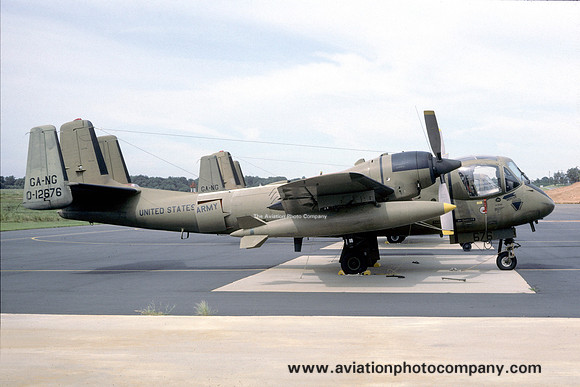US Army Georgia ArNG 159 MICo Grumman OV-1C Mohawk 61-2676 (1985)
