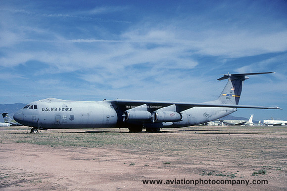 USAF 437/315 AW Lockheed C-141B Starlifter 65-0269 at AMARC Davis Monthan (2000)