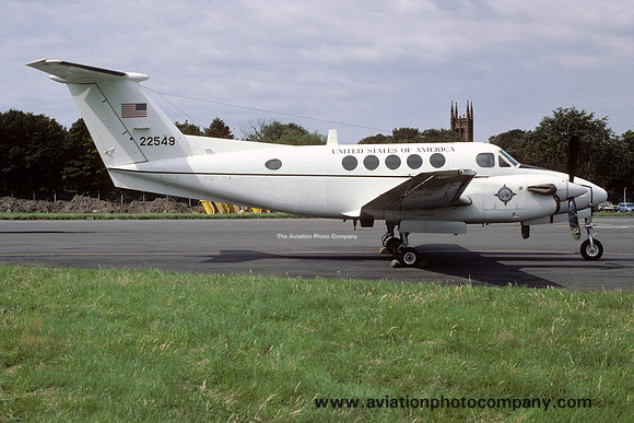 US Army USEUCOM HQ Beech C-12A Huron 76-22549 (1980)