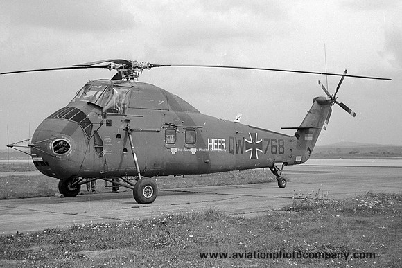 West German Army HFWS Sikorsky H-34A QW+768