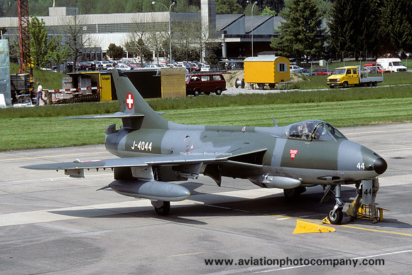 Swiss Air Force Hawker Hunter F.58 J-4044 (1991)