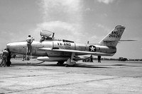 USAF Virginia ANG 149 FIS Republic F-84F Thunderstreak 52-6626 (1959)