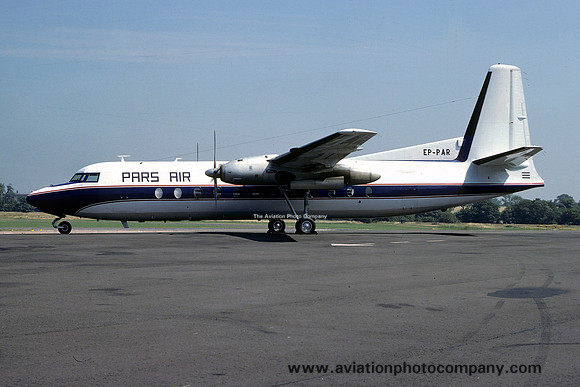 Pars Air Fokker F-27 EP-PAR (1977)
