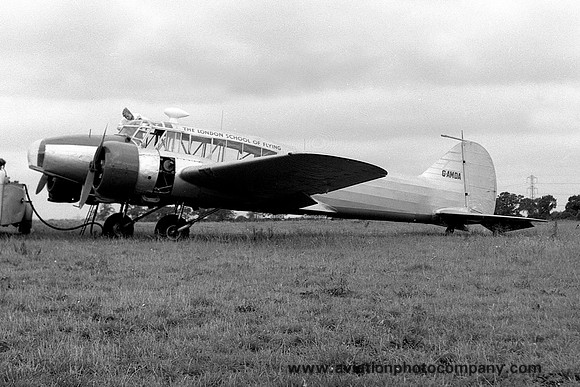 The London School of Flying Avro Anson G-AMDA