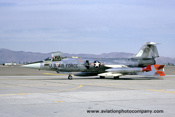 USAF/West German AF 58 TFW Lockheed F-104G Starfighter 65-12751 (1974)