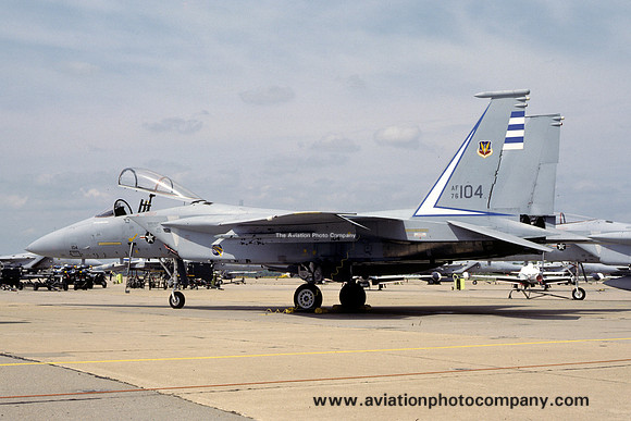 USAF 48 FIS McDonnell Douglas F-15A 76-0104 (1983)