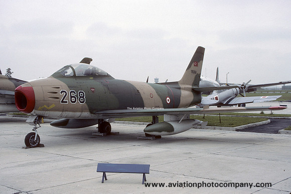 Turkish Air Force North American F-86E Sabre 19268 at the Turkish Air Force Museum