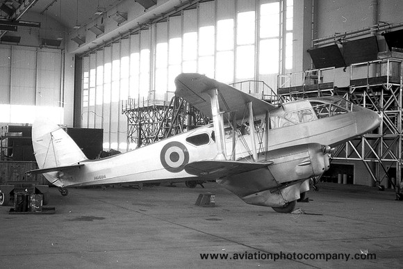 RAF Abingdon Sport Parachute Association De Havilland Dominie NF489 (1963)