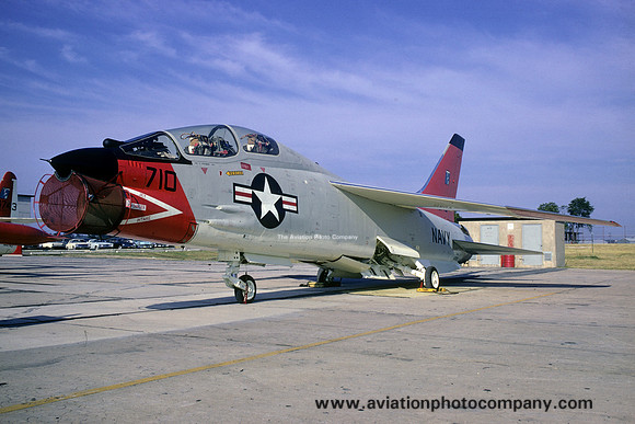 US Navy USNTPS Chance Tf-8A Crusader 143710 (1966)