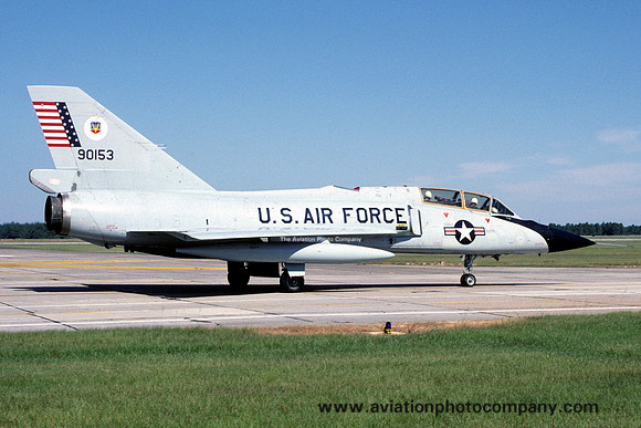 USAF ADWC Convair F-106B 59-0153 (1980)