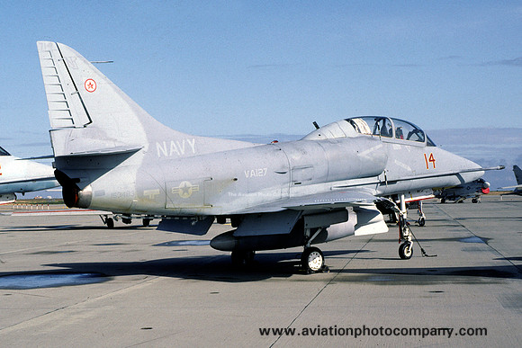 US Navy VA-127 Douglas TA-4J 153483/NJ-14 (1983)