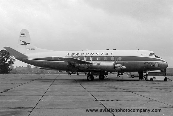 Línea Aeropostal Venezolana Vickers 701 Viscount YV-C-AMB (1967)