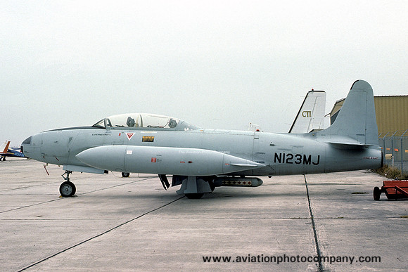 Lockheed T-33A Shooting Star N123MJ (1978)