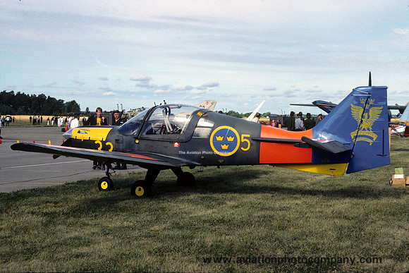 Swedish Air Force F5 SAL Bulldog Sk61 61033 (1983)