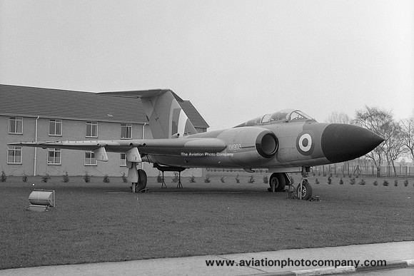 RAF Gloster Javelin FAW.9 XH903 (marked as XM903) at RAF Innsworth