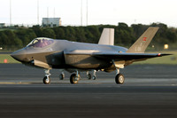 Danish Air Force Lockheed F-35A L-011 at Lajes (2024)