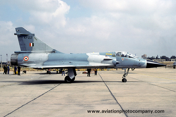 Indian Air Force 40 Wing Dassault Mirage 2000H KF122 (2003)