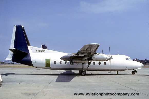 Northern Aviation Company Fairchild F-27A N725US (1984)