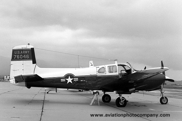 US Army Beech U-8D Seminole 57-6046