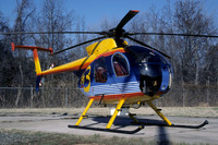 Hughes 369D (MD-500D) N1102Z (1985)