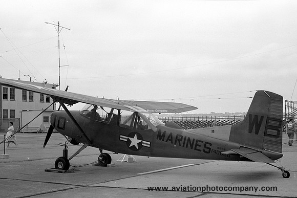 US Marines VMO-6 Cessna O-1E Birddog 140080/WB-10