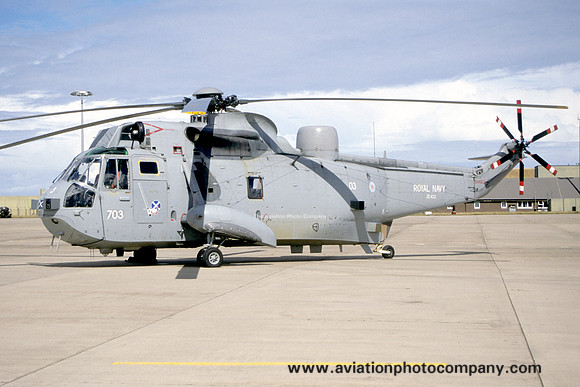 Royal Navy 819 Squadron Westland Sea King HAS.6 ZE422/703 (2000)