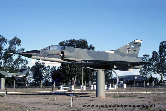 Argentinian Air Force Dassault Mirage 3CJ 714 displayed at Mendoza (2005)