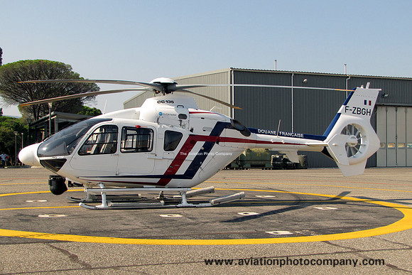 Douane Francaise Eurocopter EC-135T1 F-ZBGH at the Le Luc Open Day (2013)