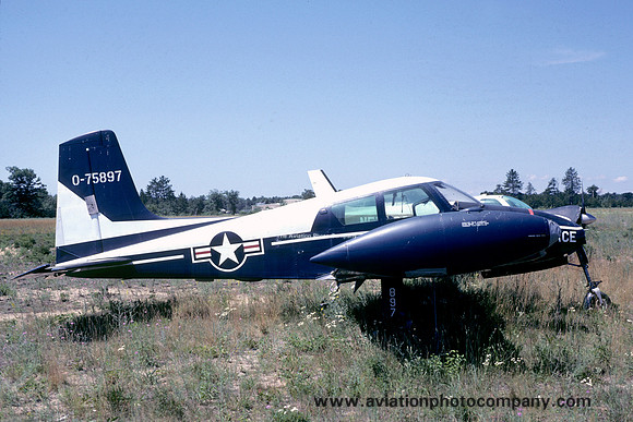 Ex USAF Cessna U-3A Blue Canoe 57-5897 (1980)