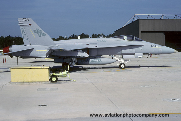 US Navy VFA-105 McDonnell Douglas F/A-18C Hornet 164244/AC-404 (1991)