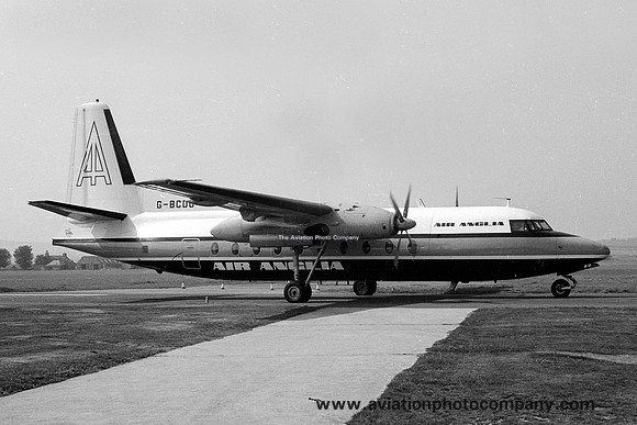 Air Anglia Fokker F-27-200 G-BCDO (1976)
