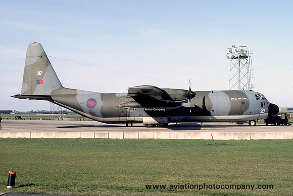 RAF Lyneham Transport Wing Lockheed C-130K Hercules C.3 XV217 (1984)