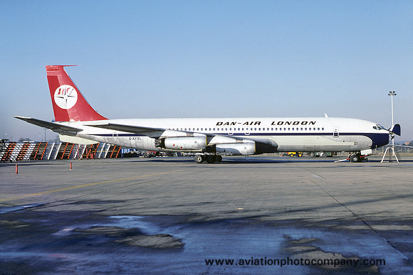 Dan Air London Boeing 707-321 G-AYSL (1979)