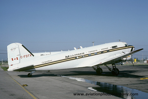 Millardair Douglas C-47A-1-DK C-FDTV (1980)
