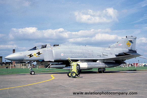 RAF 111 Squadron McDonnell F-4K Phantom FG.1 XV592/L (1986)