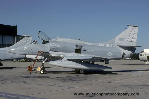 US Marines VMA-223 Douglas A-4M Skyhawk 160251/WP-2 (1982)