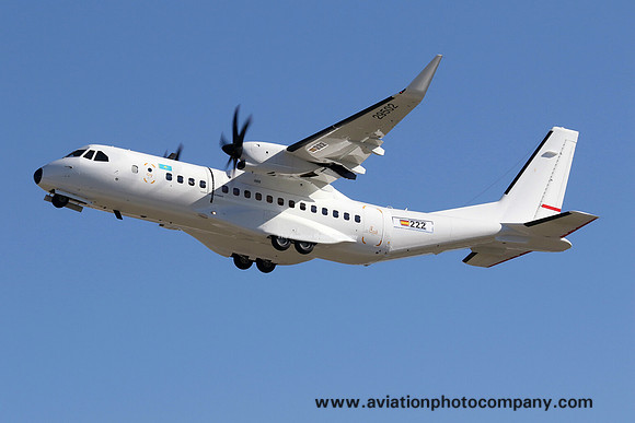 Kazakhstan Border Guards Airbus C-295MW 29502 at Malta Luqa IAP (2023)