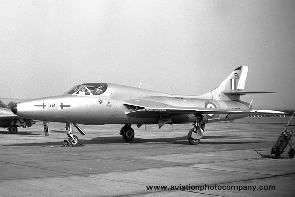 RAF 229 OCU 145 Squadron Hawker Hunter T.7 XL587 (1959)