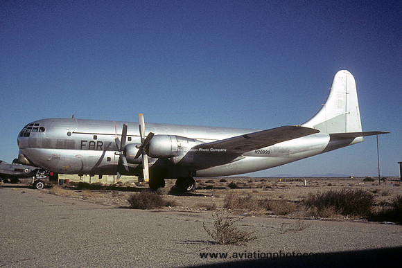 Boeing C-97G N20899 stored at Mojave (1972)