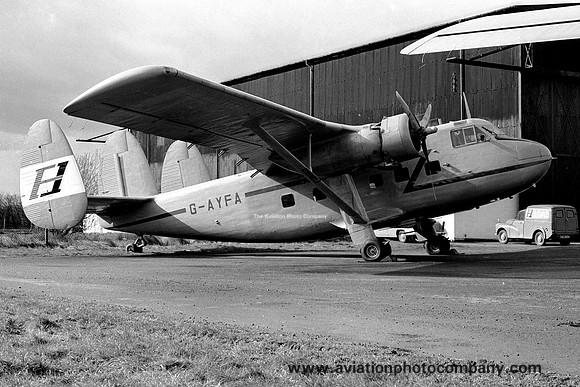 JF Airlines SAL Twin Pioneer CC.2 G-AYFA