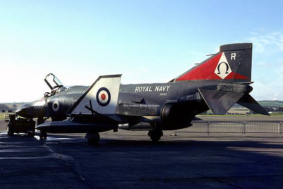 Royal Navy 892 Squadron McDonnell F-4K Phantom FG.1 XV592/R005 (1975)