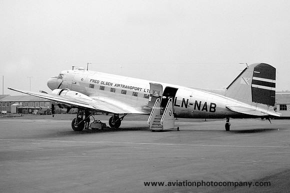 Fred Olsen Air Transport Douglas C-47 Dakota LN-NAB
