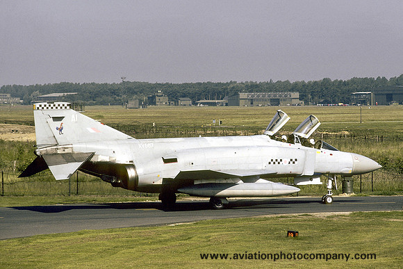 RAF 43 Squadron McDonnell F-4K Phantom FG.1 XV567/AI at RAF Wildenrath (1987)