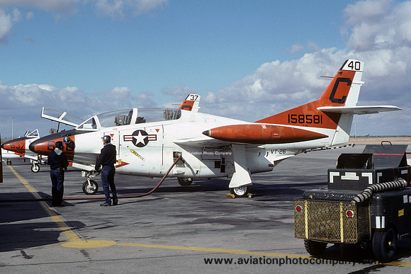 US Navy VT-26 North American T-2C Buckeye 158581/C-640 (1980)